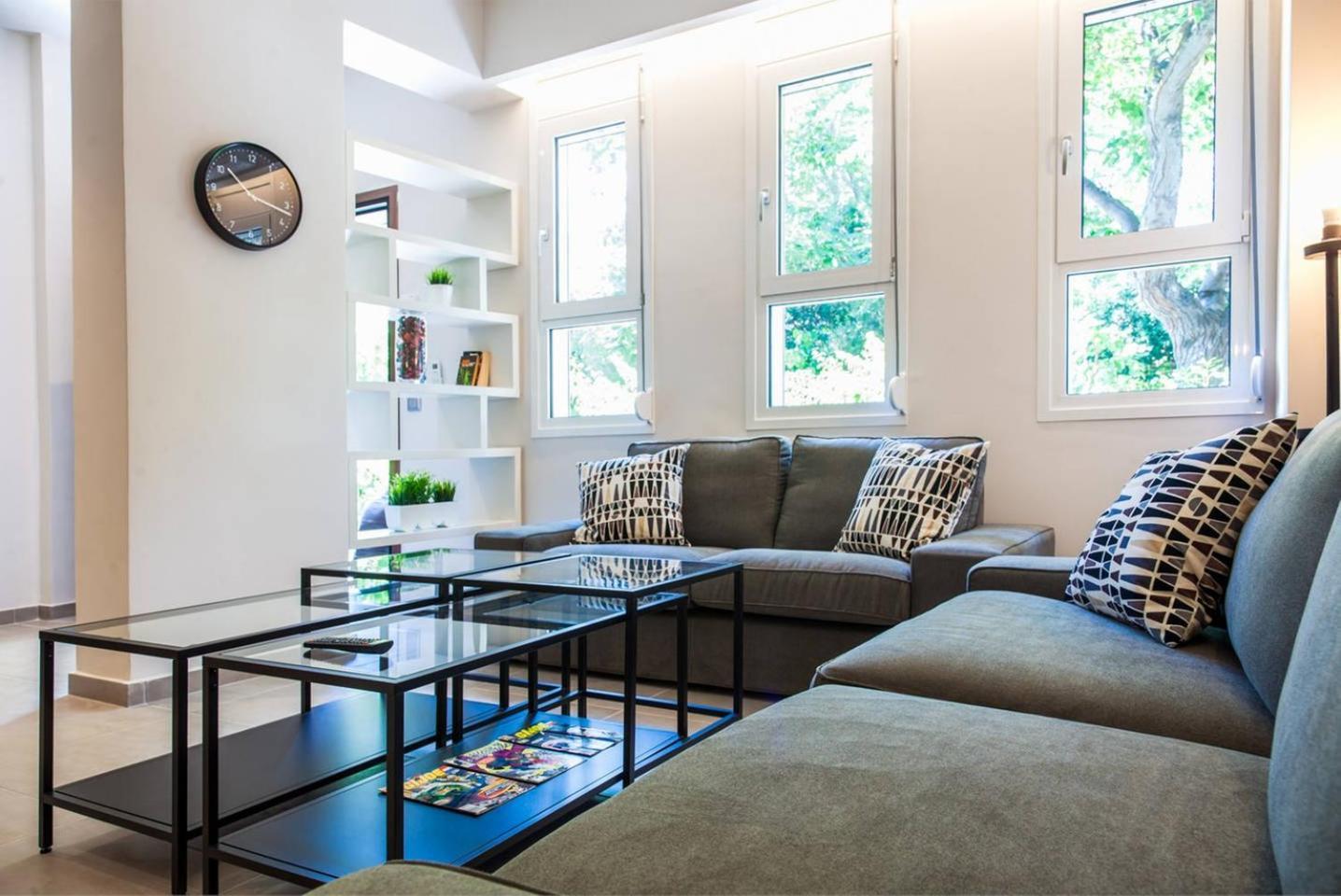 Toni'S Choice To Stay In Athens, 2Bd Modern House Eksteriør bilde